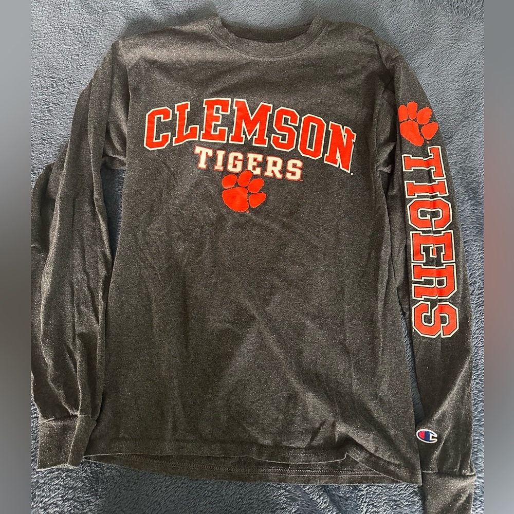 Clemson tigers champion long sleeve size S